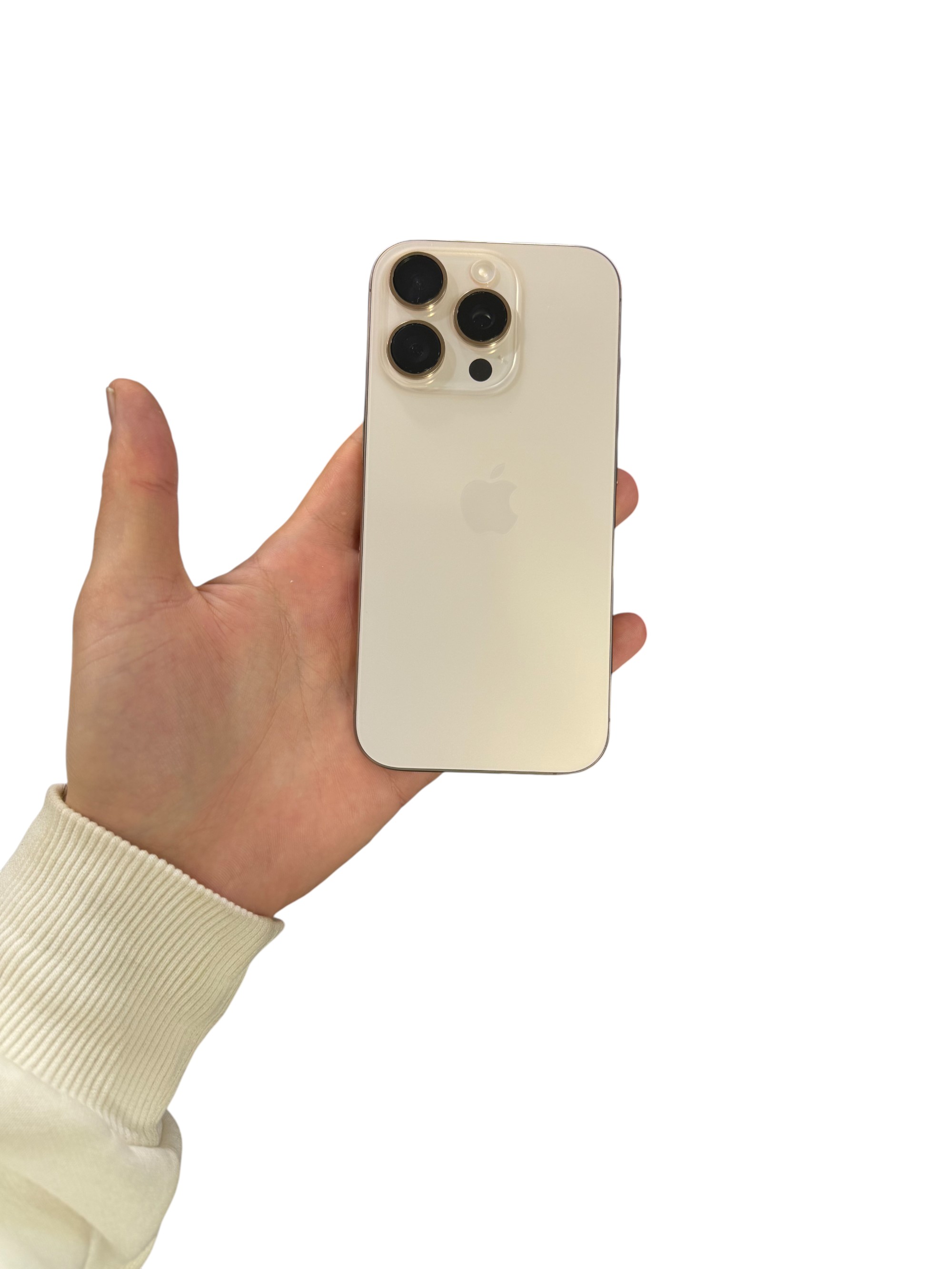 iPhone 16 Pro Max Doğal Titanyum